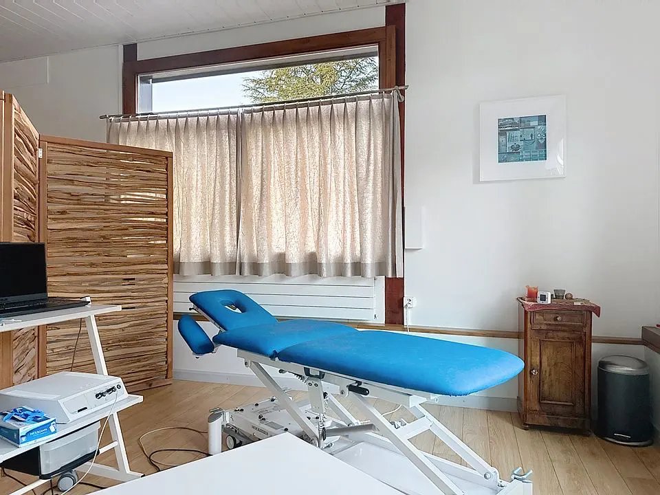 Physio Jussy - Espace d'accueil chaleureux du cabinet