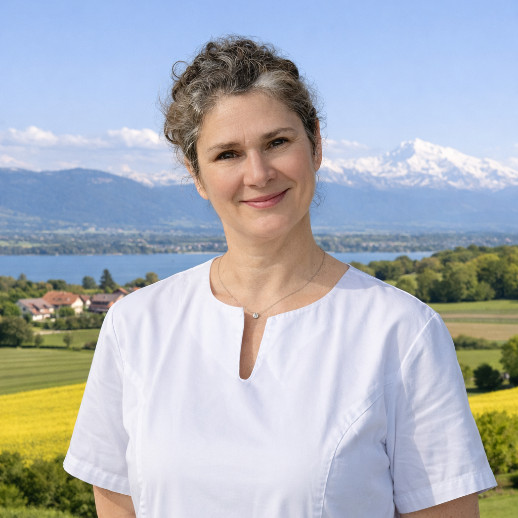 Florence Gros, physiothérapeute ostéopathe et hypnothérapeute à Genève
